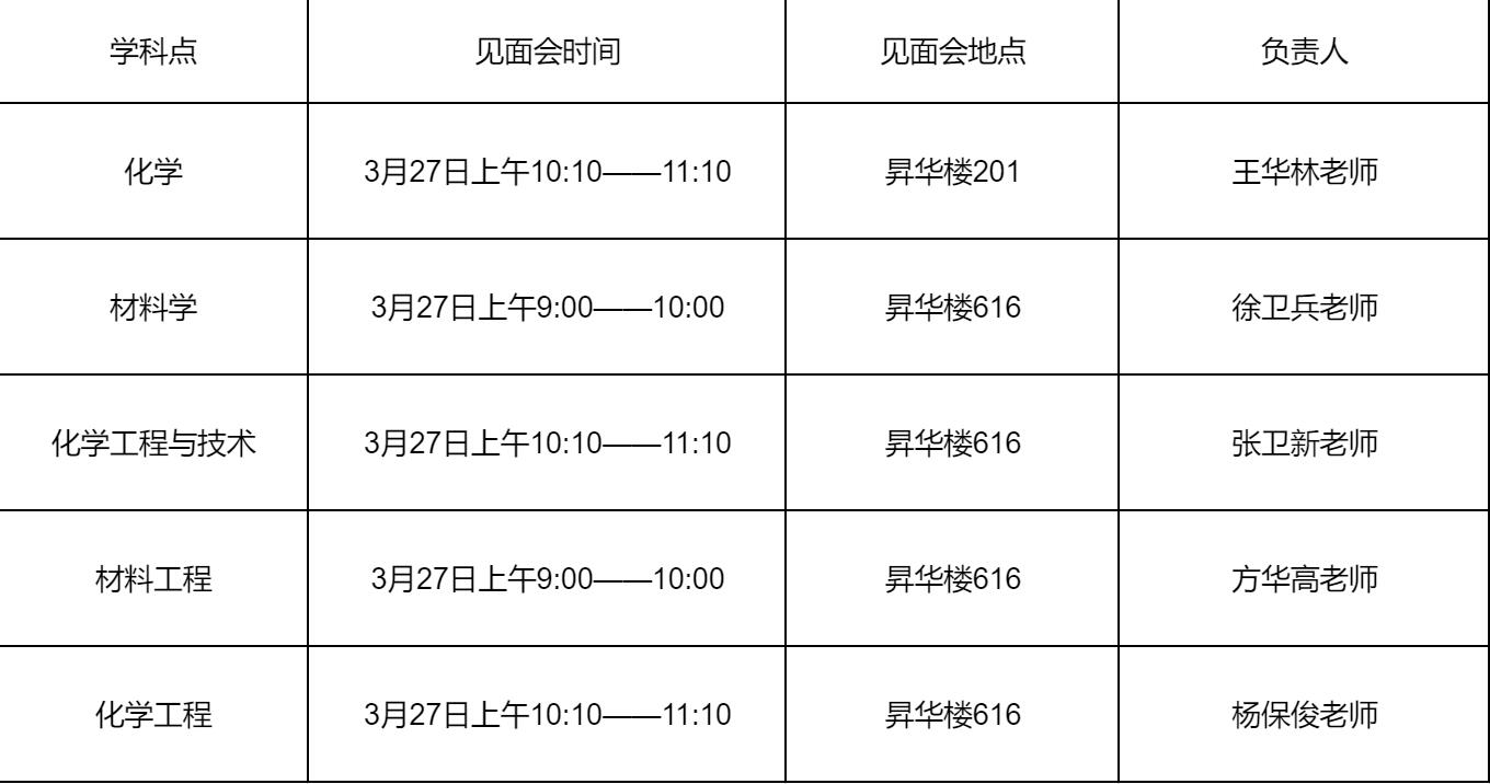 2023年拟录取硕士研究生与导师见面会安排